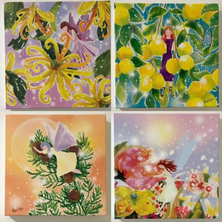 妖精アート 原島琉理子